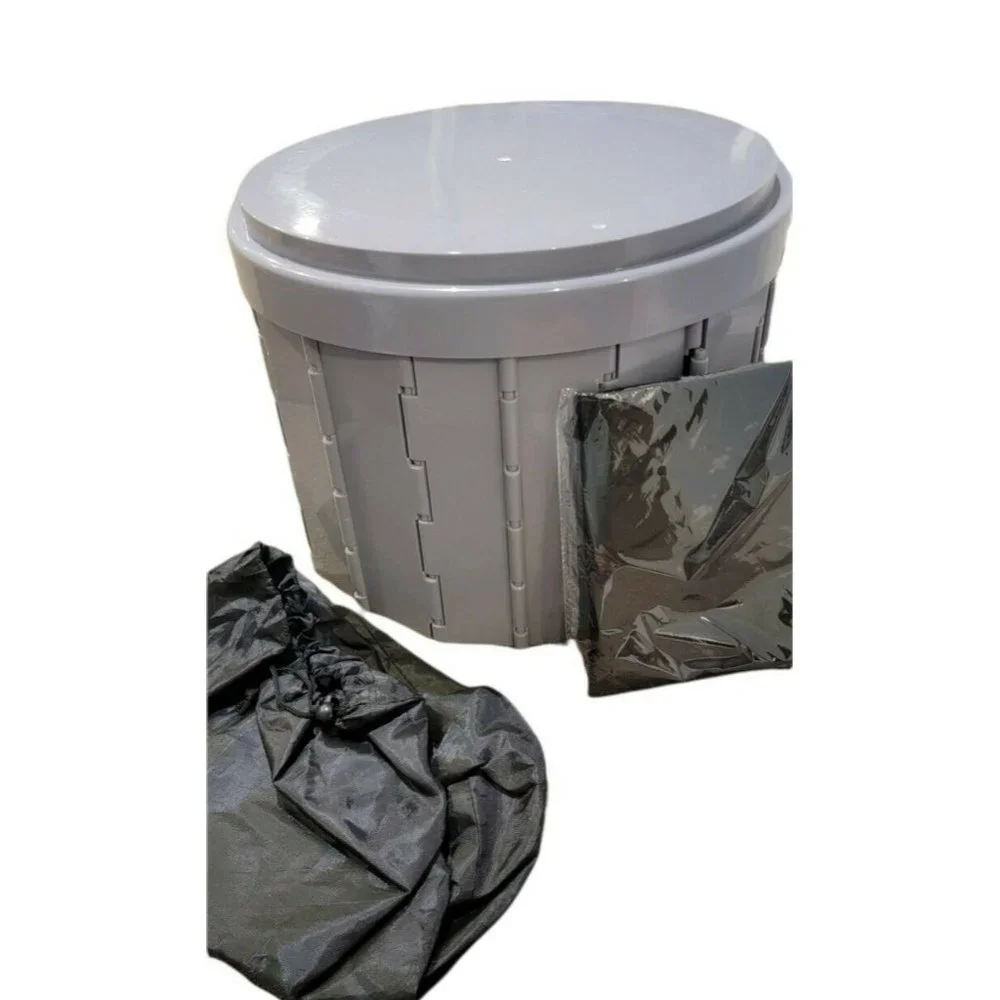 PFYK Portable Toilet Camping Toilet Outdoor Commode Car Toilet Folding NEW